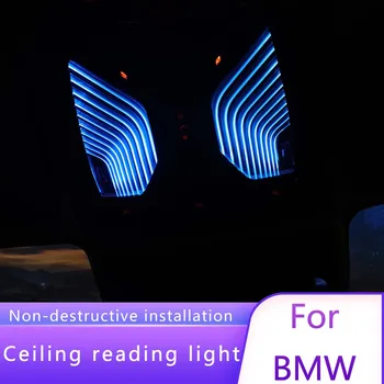 BMW G01 G05 G11 G12 G30 Auto Interjöör Ümbritseva Atmosfääri LED Lamp Asendada Uuendada 11 Värvi Auto Katuse Lugemise Ümbritseva Valguse