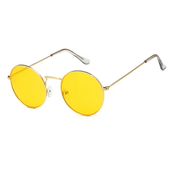 Elbru Vintage Päikeseprillid Naistele 2020 Brändi Disainer Klassikaline Ring Päikese Prillid Naine Mees Sulamist Oculos De Sol Must Punane Roosa