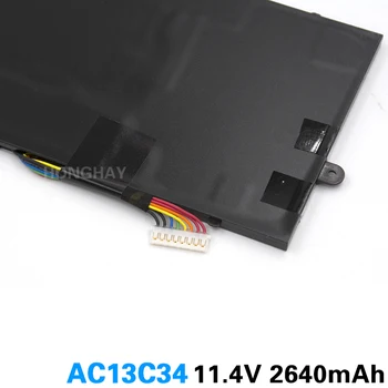 Honghay AC13C34 Uus Originaal sülearvuti aku Acer Aspire V5-122P ICP5/60/80 V5-132 E3-112 V5-122 ZHK 11.4 V 30wh 2640mah