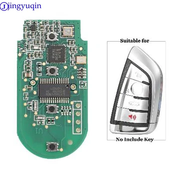 Jingyuqin 4 Nuppu Elektroonilise Juhatuse BMW F-Seeria CAS4+/FEM 2011-2017 Muudetud Smart Remote Võti Fob 315MHz/434MHz/868MHz
