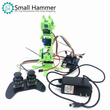 SNAM6000 3D-printimine nelja-aste-of-vabaduse robot arm DIY robot kokkupanek sg90
