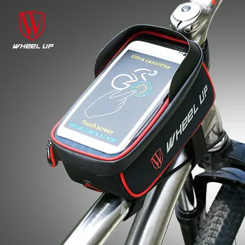 Veekindel Jalgratta Jalgratta Kott Jalgrattasõit Raami Esiosa Ülemine Toru Sadul Pakett Peegeldav Touch Ekraan 6