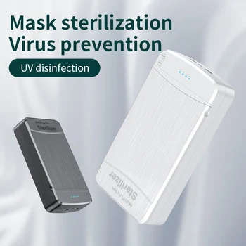 ZK20 UV-Valguses Sterilizer Nutikas Telefon Mask USB-Tasuta UV Desinfitseerimist Kerge Aroom Lamp Lõhn Power Bank