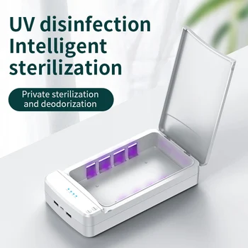 ZK20 UV-Valguses Sterilizer Nutikas Telefon Mask USB-Tasuta UV Desinfitseerimist Kerge Aroom Lamp Lõhn Power Bank