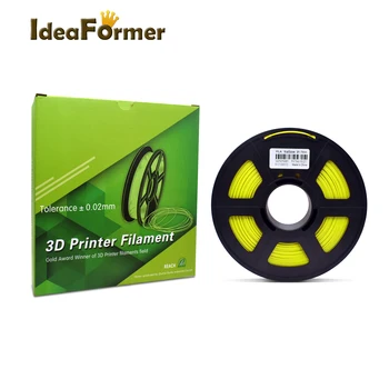 0,5 KG/Rull 3d-printimine hõõgniidi PLA 1.75 mm trükkimine Valge/Must/Punane/Kollane/Roheline ja muud värvid 3D-printer elementaarkiu