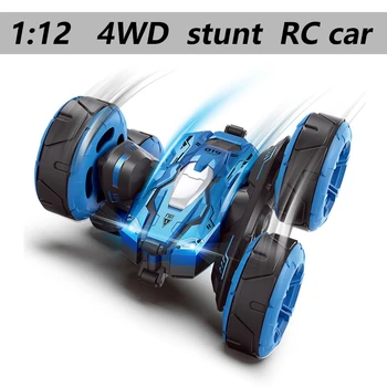 1:12 Rc auto 4wd suured off-road puldiga auto drift simon deformatsioon kahepoolne auto ratta laetav laste mänguasi