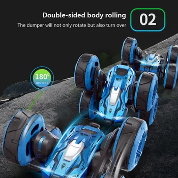 1:12 Rc auto 4wd suured off-road puldiga auto drift simon deformatsioon kahepoolne auto ratta laetav laste mänguasi