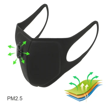 1/5tk Face Mask Pestav Korduvkasutatav Filter PM2.5 Suust, Näo Mask Süsiniku Maskid Lisa Unisex Suu Muffle