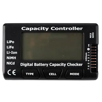 1-7S Digitaalne Võimsuse Kuvamine LCD-Checker Tester Aku mahtuvus Töötleja LiPo Elu Li-ion NiMH Nicd puhul RC Undamine Auto