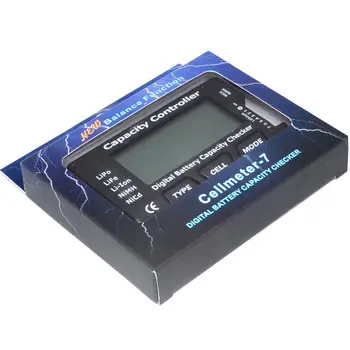 1-7S Digitaalne Võimsuse Kuvamine LCD-Checker Tester Aku mahtuvus Töötleja LiPo Elu Li-ion NiMH Nicd puhul RC Undamine Auto