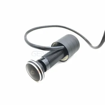 1,8 MM Fisheye Objektiiv CSEE IMX307 Starlight 1080P ukse silma ip kaamera CCTV siseruumides Onvif P2P Kääbus Bullet Mini IP Web Cam Värav