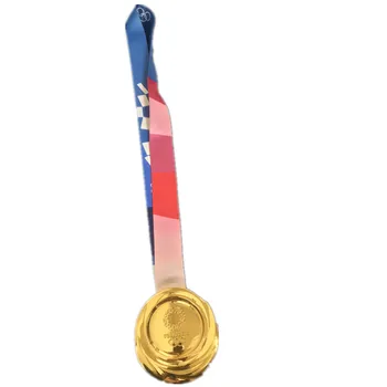 1 tk Tokyo 2020 märgid sport mängija auhinna kuldmedali spordi mängu pääsme 85 mm pääsme medal lindiga