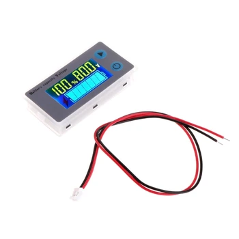 10-100V Universaalne Aku mahtuvus Voltmeeter Tester LCD Sõiduauto Plii-happe Indikaator
