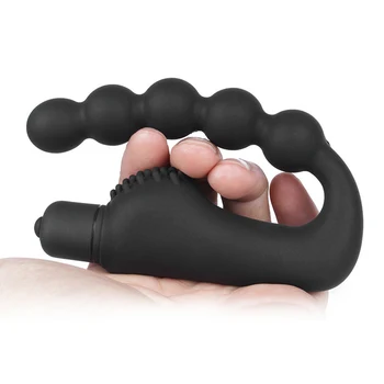 10 Kiirus on Vibratsioon Anal Dildo Butt Plug Koos Eesnäärme Vibraator Massager Täiskasvanud Anal Plug Sugu Tooteid Paari/Naist/Meest