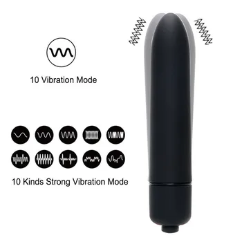 10 Speed Mini Bullet Vibraator Naistele Veekindel Kliitori Stimulaator Dildo Vibraator Sex Mänguasjad Naine Seksi Tooted