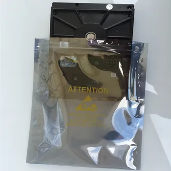 100tk antistaatik Varjestus Kotid 100x150mm ESD kaitse kott 2,5 inch HDD Zip-Top Lukuga Ülevalt Pooleldi Läbipaistev, Veekindel
