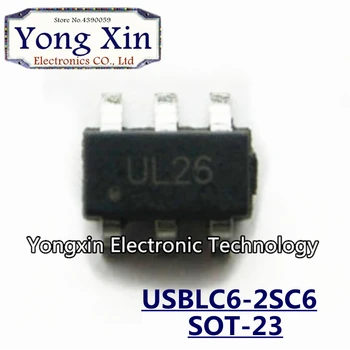 100TK USBLC6-2SC6 SOT23 USBLC6 SOT UL26