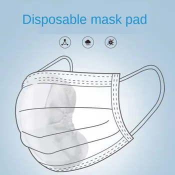 100tk Ühekordsed Filter Pad Lapsed Täiskasvanud Nägu Suu Mask Sobivat Respiraatorit kaitsemaskid Tilk Laevandus