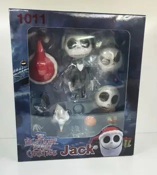 10cm Nightmare Enne Jõule Jack 1011 Muuta Nägu PVC Tegevus joonis Mänguasjad Mannekeeni Jõulud Kingitus Lastele