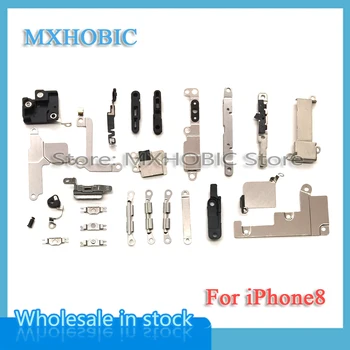 10sets Sisemine Full Metal Bracket Set Omanik iPhone 8 Plus X-XR, XS 11 Pro Max Sees Väikeste Osade Kilp Plaat Tarvikute Komplekt
