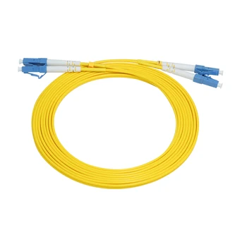 10tk LC/UPC-LC/UPC Ühe režiim dual core fiber optic patch cord simplex Jumper Kaabli SM Duplex 2 südamikud Optika 1m 2m 3m 5m 10m