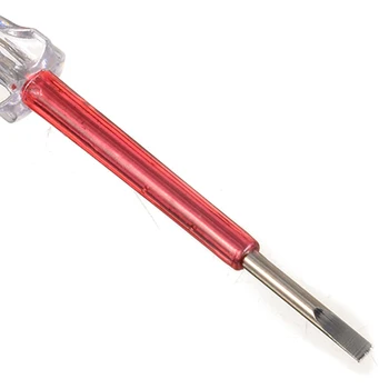 10tk Põhjustatud Elektri-Tester Kruvikeeraja andur Märgutuli Circuit Tester kruvikeerajaga Pinge Tester Pen 130x10mm