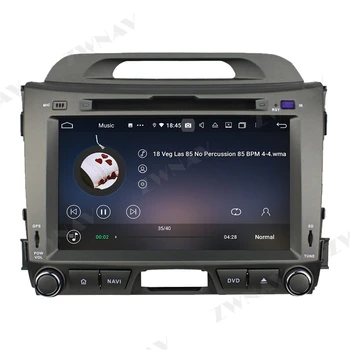 128GB Carplay Android 10.0 ekraan Auto DVD Mängija Kia Sportage 2010 2011 2012 WiFi GPS Navi Auto Audio Stereo Raadio juhtseade