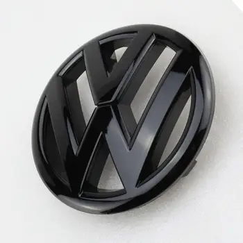 135mm Läikiv Must Ees Grill, Märgi Asendamine Embleem Auto Logo sobib VW Volkswagen Golf MK6 2009 2010 2011 2012
