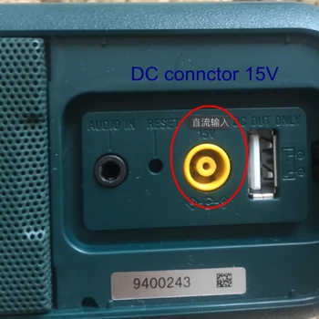 15V 3A AC DC adapter, laadija Sony SRS-XB3 X55 SRS-BTX500 Bluetooth Kõlar, Toide Adapter AC-E1525M 15V2.5A