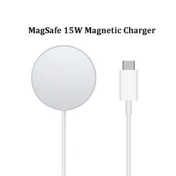 15W Magnet Juhtmeta Laadija iPhone 12 Pro Max 12pro Kiire Laadija iPhone 12 Mini USB K PD Magsafe Adapter