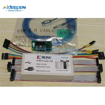 1Set XILINX Platvorm Kaabel USB-FPGA CPLD JTAG SPI alla Laadida Siluri Programmeerija USB Type-B Kaabel