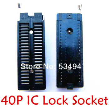 1tk kvaliteetne 48pin IC-lock Pesa / 48P IC Testimine Istme / Universal programmeerija adapter ZIF Pesa 40P IC Test clip