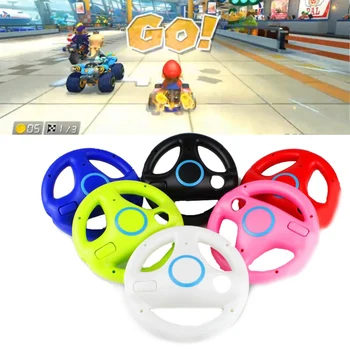 1tk Mulit-värvid-Mario Kart Racing Wheel Mängud Rool Wii Remote Game Controller