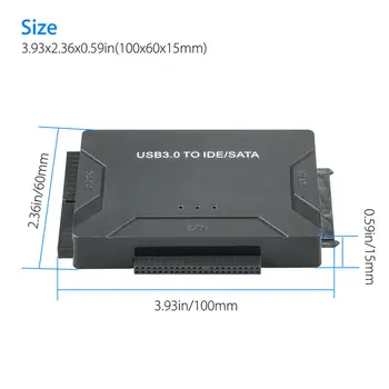 1tk Üleandmise Converter USB 3.0 IDE-SATA-HDD-External Kit Connector 2.5