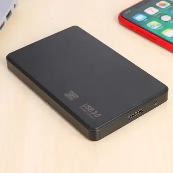 2.5 tolline HDD SSD Case Sata to USB 3.0 Adapter Vaba 6 gbit / s Box Kõvaketta Ruum Toetada 2TB HDD Ketta Windows Mac OS