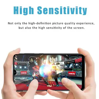 2 TK Privacy Filter Karastatud Klaasist Täieliku Katvuse Film AntiSpy Kilp Screen Protector for Xiaomi Poco X3 NFC