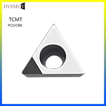 2 töö TCMT090204 TCMT16T304 TCMT110204 PCD CBN diamond keerates vahend kõrge karedus tera jaoks CNC treipingi masin
