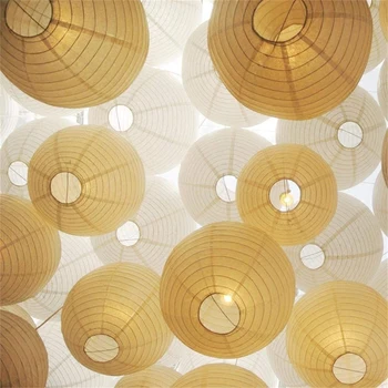 20/25/30cm LED Solar Hiina Laternate Veekindel Lampion Hanging Ball Light Sünnipäeva, Pulma-DIY Käsitöö Kingitus Decor Pool Tarvikud