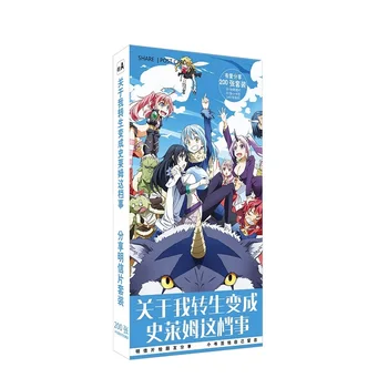 200Pcs/Set Anime, Mis Ajal ma Sain jksk Lima Postkaart õnnitluskaart Sõnum Kaardi jõulukinke