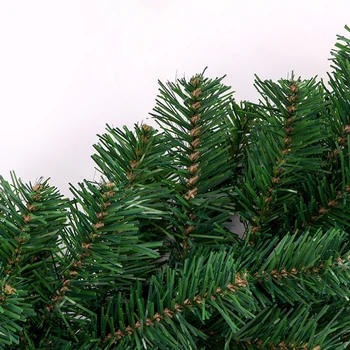 2018New Green Christmas Vanik Pärg Xmas Kodu Poole jõuluehe Mänd, Rotangist Rippuvad Kaunistused 260*25cm