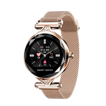 2019 H1 Luxury Smart Watch Naiste Käevõru IP67, Veekindel, vererõhu -, Südame Löögisageduse Monitor Tervise Smartwatch reloj Käevõru