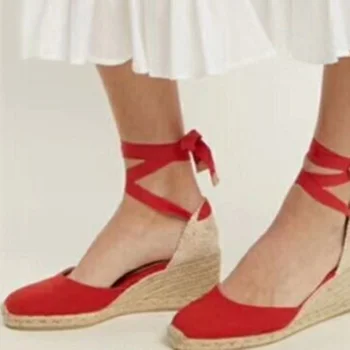 2019 kevadel kanepi köis kiilu hele alumine rihm daamid sandaalid suvel kõrge kontsaga platvorm naiste sandaalid pluss suurus 40 41 42