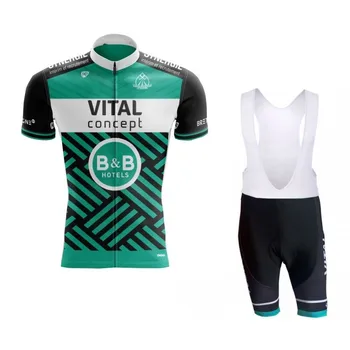 2019 pro team oluline mõiste rohelise jalgrattaga jersey komplektid Jalgratta maillot hingav MTB kiire kuiv bike Ropa ciclismo 9d geel-padi