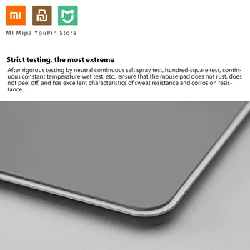 2019 uus Xiaomi MI Originaal Metall Alumiinium hiirepatju) Anti-skid Õhuke hiirepadi PC Arvuti Sülearvuti 300*240*3mm/240*180*3mm