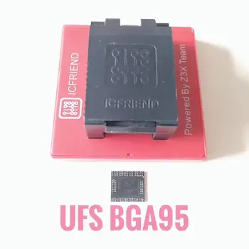 2019 UUSIM ORIGINAAL UFS adapterid pesa ICFriend ICs-UFS 3 IN 1 toetus UFS BGA254 BGA153 BGA95 LIHTNE JTAG PLUS kasti tööd