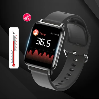 2020 24-tunni keha temperatuuri seire-1.4-tolline HD Smart watch naiste temperatuur nutikas elektrooniline käevõru randme vaadata mehed