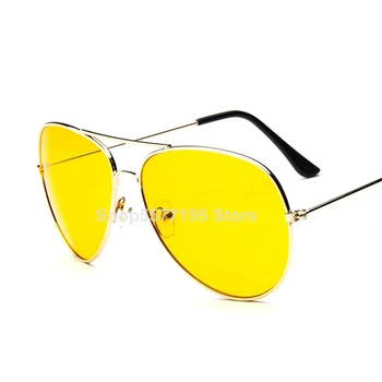 2020. aasta Mood Klassikaline Öö nähtavuse kaitseprillid juhtide night-vision prillid anti öine autosõit prillid kollane objektiivi UV400 prillid