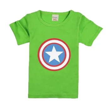 2020. aasta Suvel Kids T-särk Poiss, tüdruk Riided Avenger Poiste T-Särk Riided Kapten Ameerika Superkangelane Trükitud T-Särk Riided