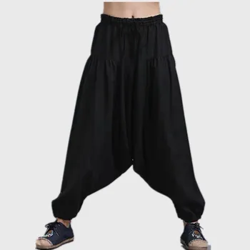 2020. aasta Suvel lahti vabaaja hip-hop streetwear tantsu püksid,pluss suurus lai jalg Haaremi Püksid pluss suurus M-5XL Autunm Risti-Püksid