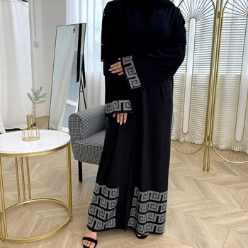2020. Aasta Uus Moslemid Islami Mood Daamid Abaya Dubai Suurus Lähis-Ida Araabia Kõrge Kvaliteedi Elegantne Wemen Riided